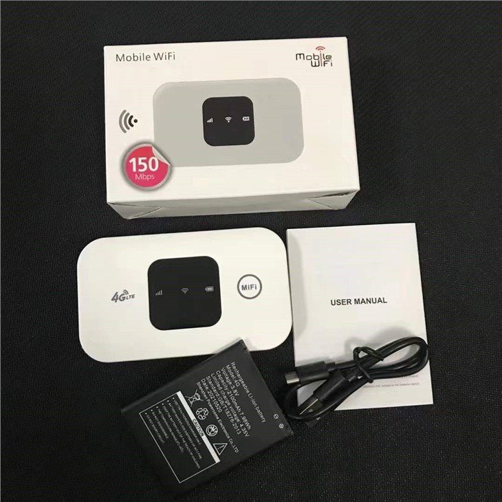 Unlocked portable WiFi router with SIM slot